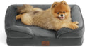 Small Orthopedic Dog Bed - Supportive Bolster Sofa for Small Dogs