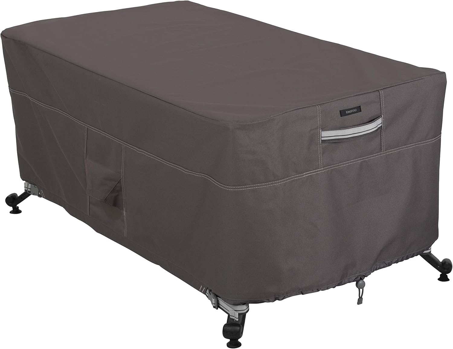 Classic Accessories Ravenna 56 Inch Rectangular Fire Pit Cover