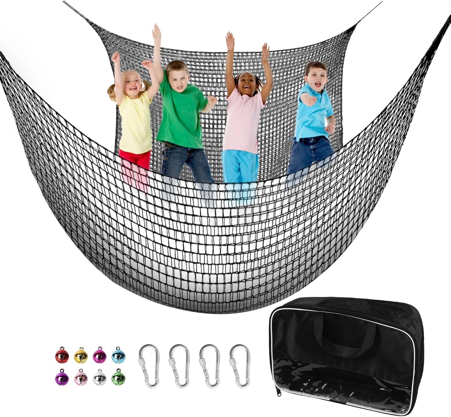 Climbing Cargo Net for Kids' Treehouse - Safe & Durable Design