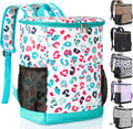 Wolka 30-Can Cooler Backpack: Leakproof & Stylish!