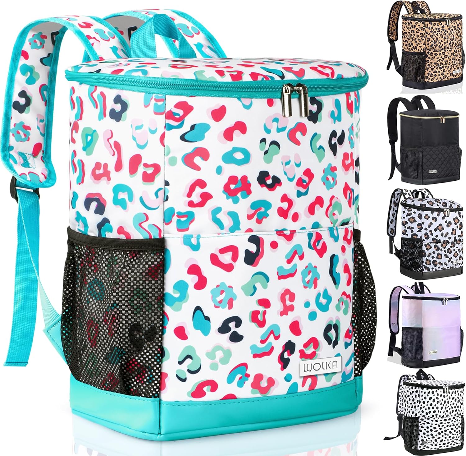 Wolka 30-Can Cooler Backpack: Leakproof & Stylish!