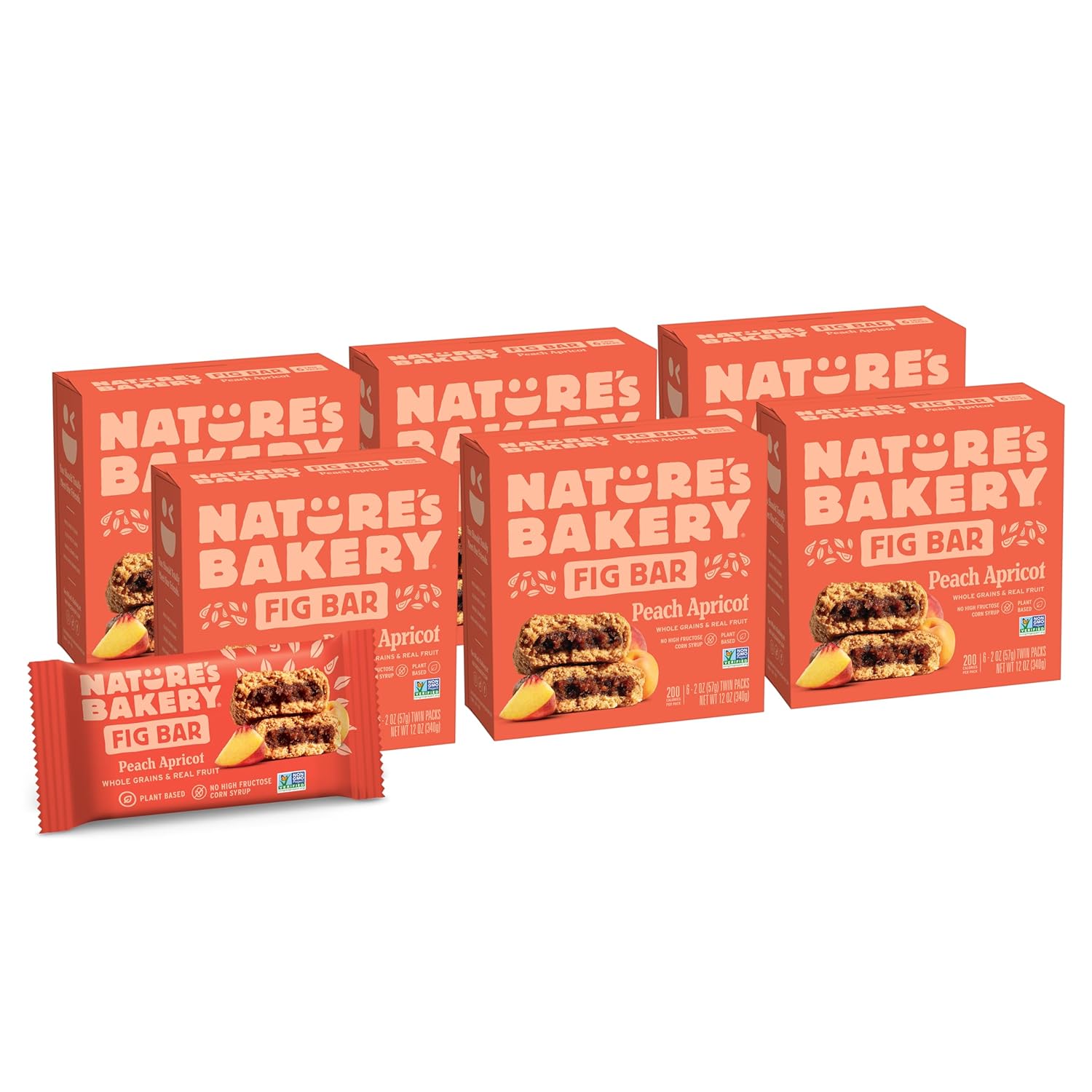 Nature's Bakery Whole Wheat Fig Bars with Real Fruit Delight