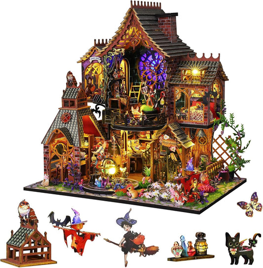 DIY Miniature House Kit for Creative Crafting Enthusiasts