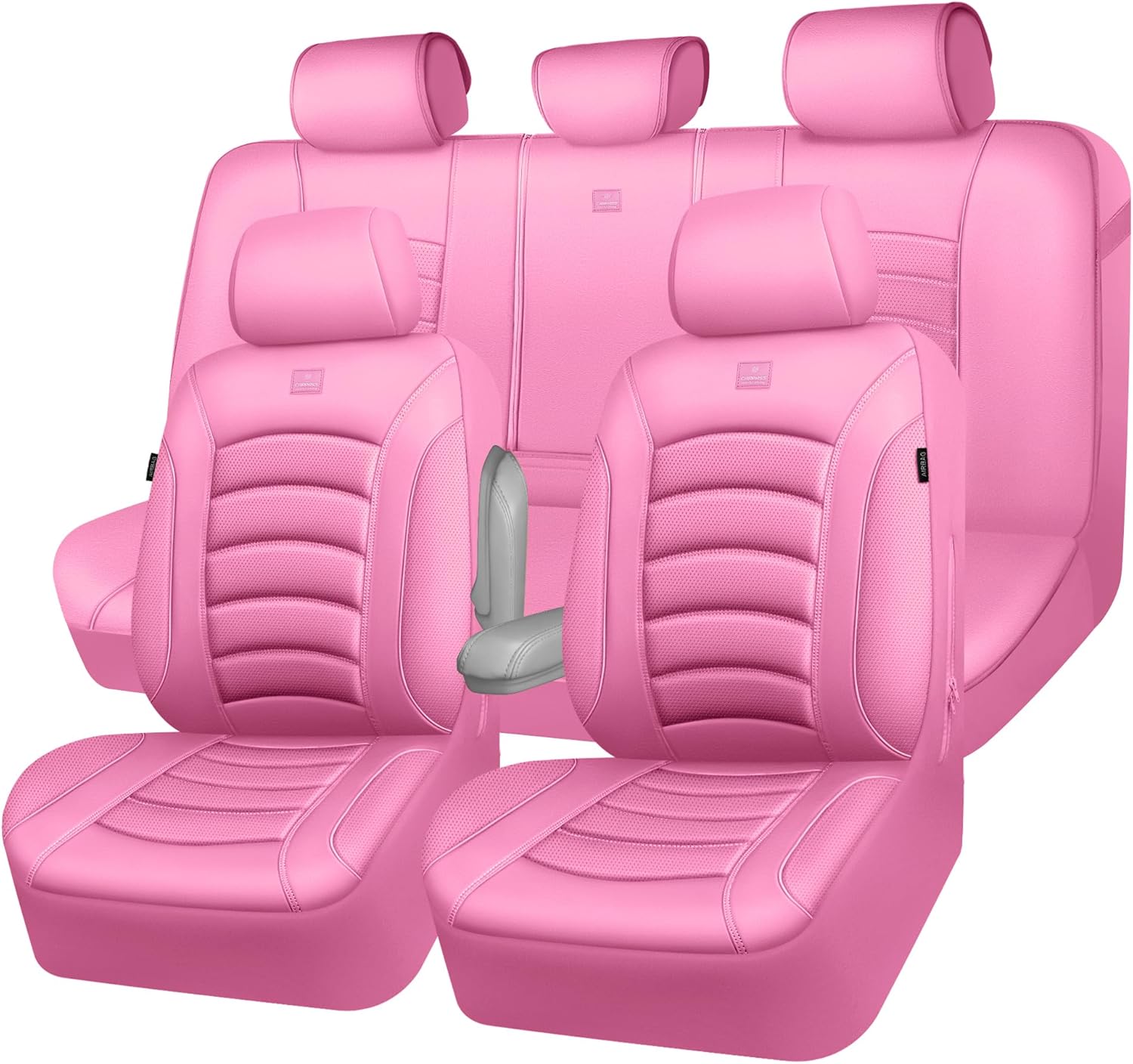 CAR PASS 3D Foam PU Leather Car Seat Covers for All Vehicles