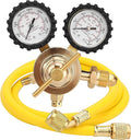 Nitrogen Regulator with 0-600 PSI and 60 in Hose for HVAC