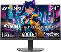 SANSUI 24 Inch Gaming Monitor with 160Hz Refresh Rate and FreeSync