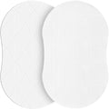30x18 Oval Bassinet Mattress 2in Dual Side Gel Memory Foam