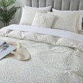 HoneiLife Floral Duvet Cover King - Soft 100% Cotton Comforter Cover