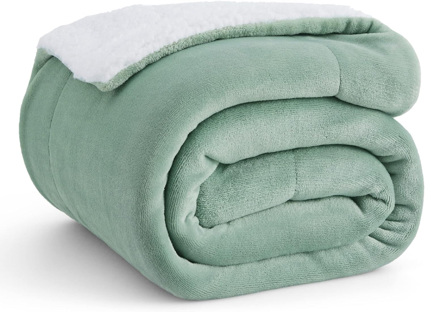 Bedsure Sherpa Fleece Throw Blanket Twin Size for Cozy Comfort