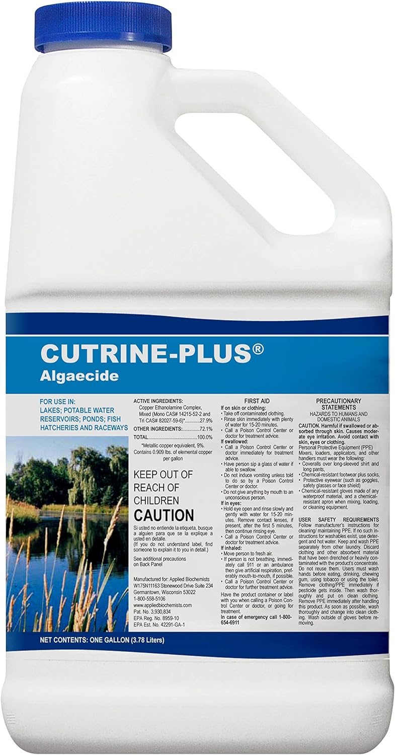 Cutrine-Plus Liquid Algaecide for Fast Control of Algae Growth