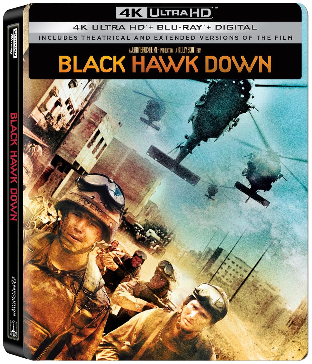 Black Hawk Down SteelBook 4K Ultra HD Blu-ray Digital Edition Review