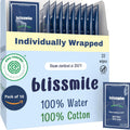 Mini Travel Wipes 100% Water Individually Wrapped - Pocket Refresh