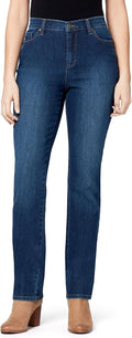 Womens Amanda Classic High Rise Tapered Jean Petite - Natural Rise