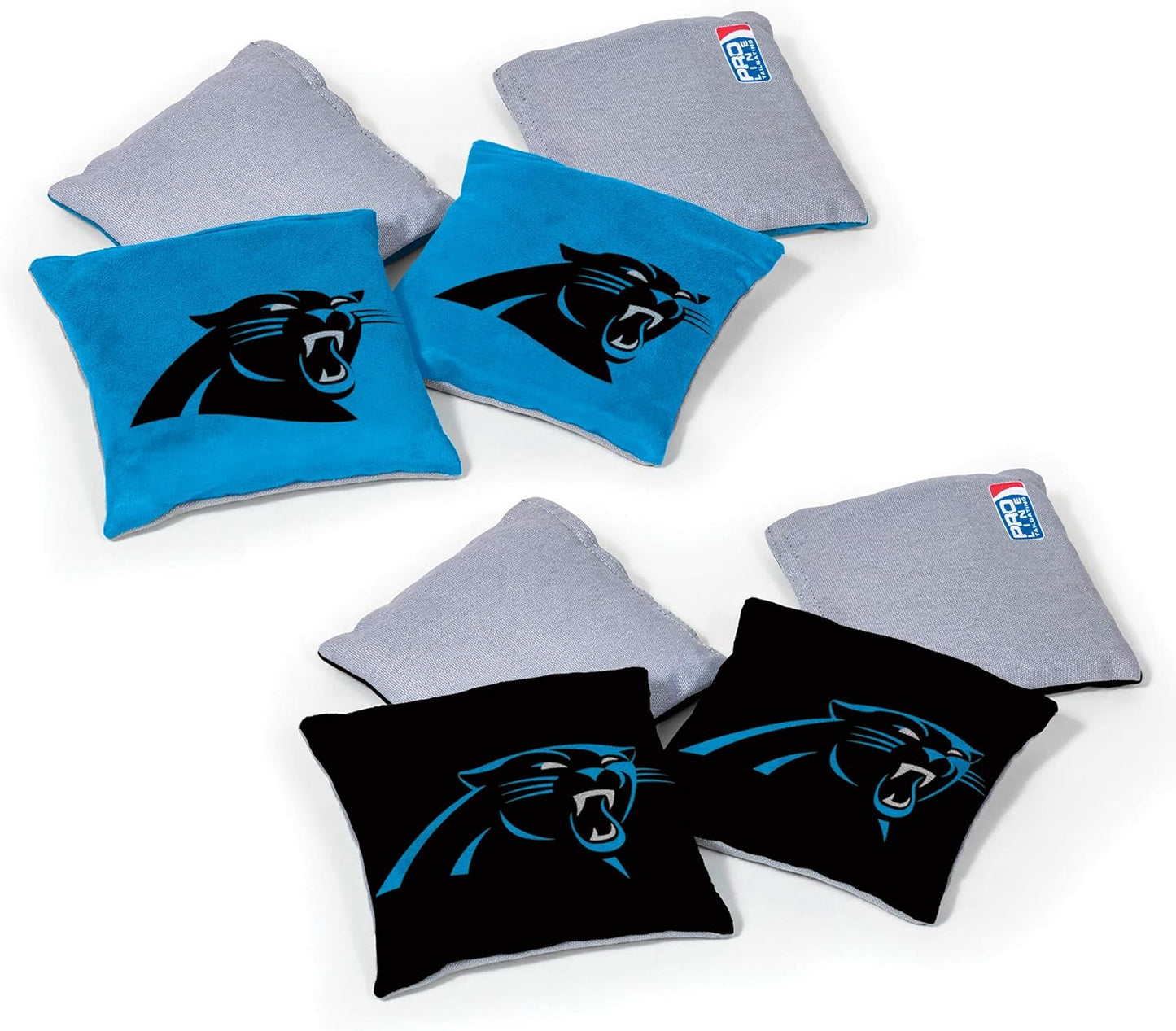 NFL Pro Football Dual Sided Bean Bags for Cornhole Set
