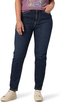 Lee Womens Legendary High Rise Mom Jean - Stretch Denim Fit