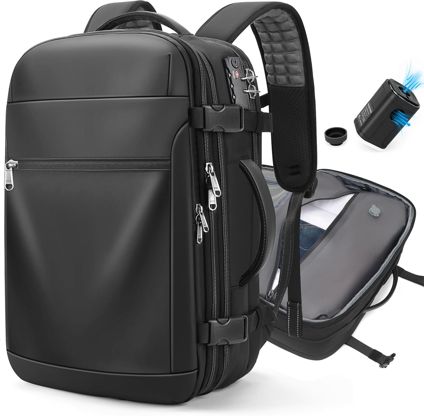 Vacuum Backpack Travel Compression Carry On for Smart Packing