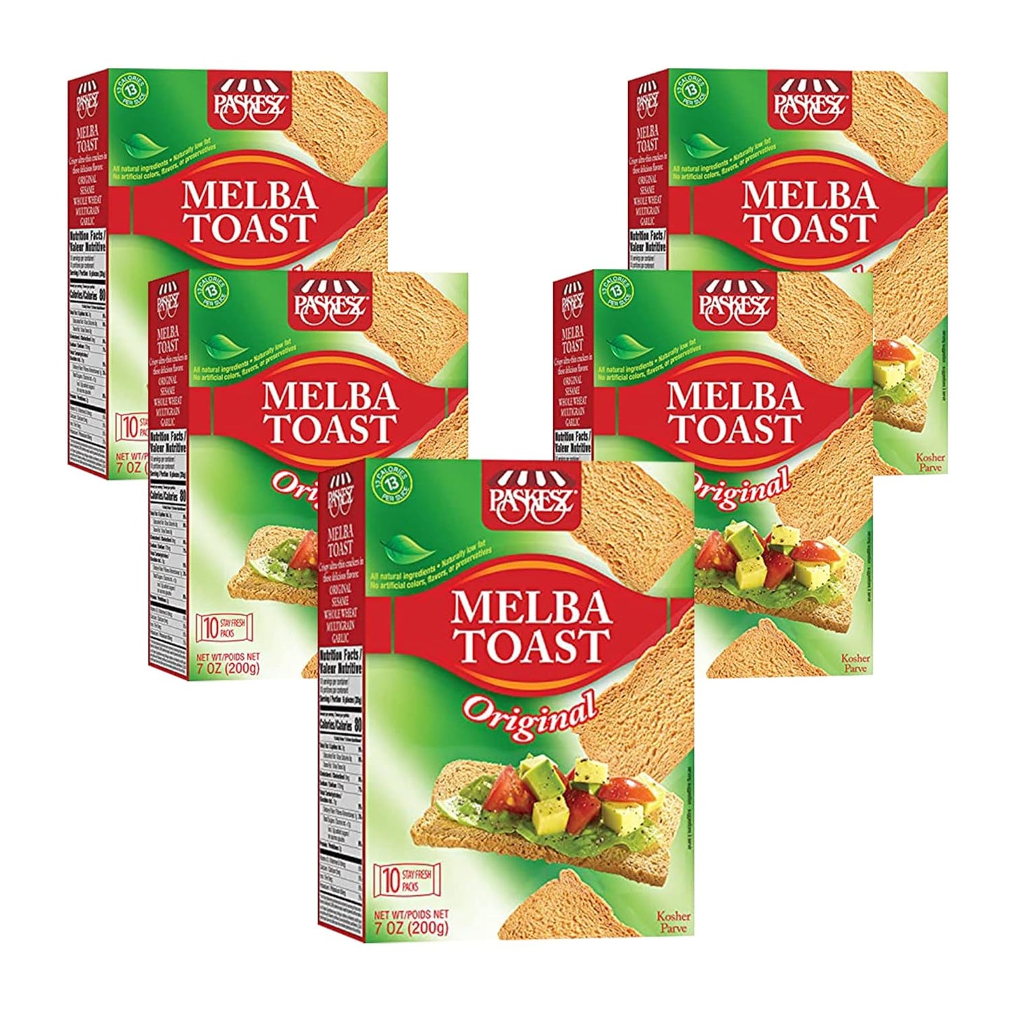 Only Kosher Candy Melba Toast Flatbread Crackers Classic Original