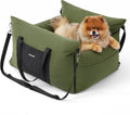 Lesure Small Dog Car Seat Booster - Comfortable, Secure Travel