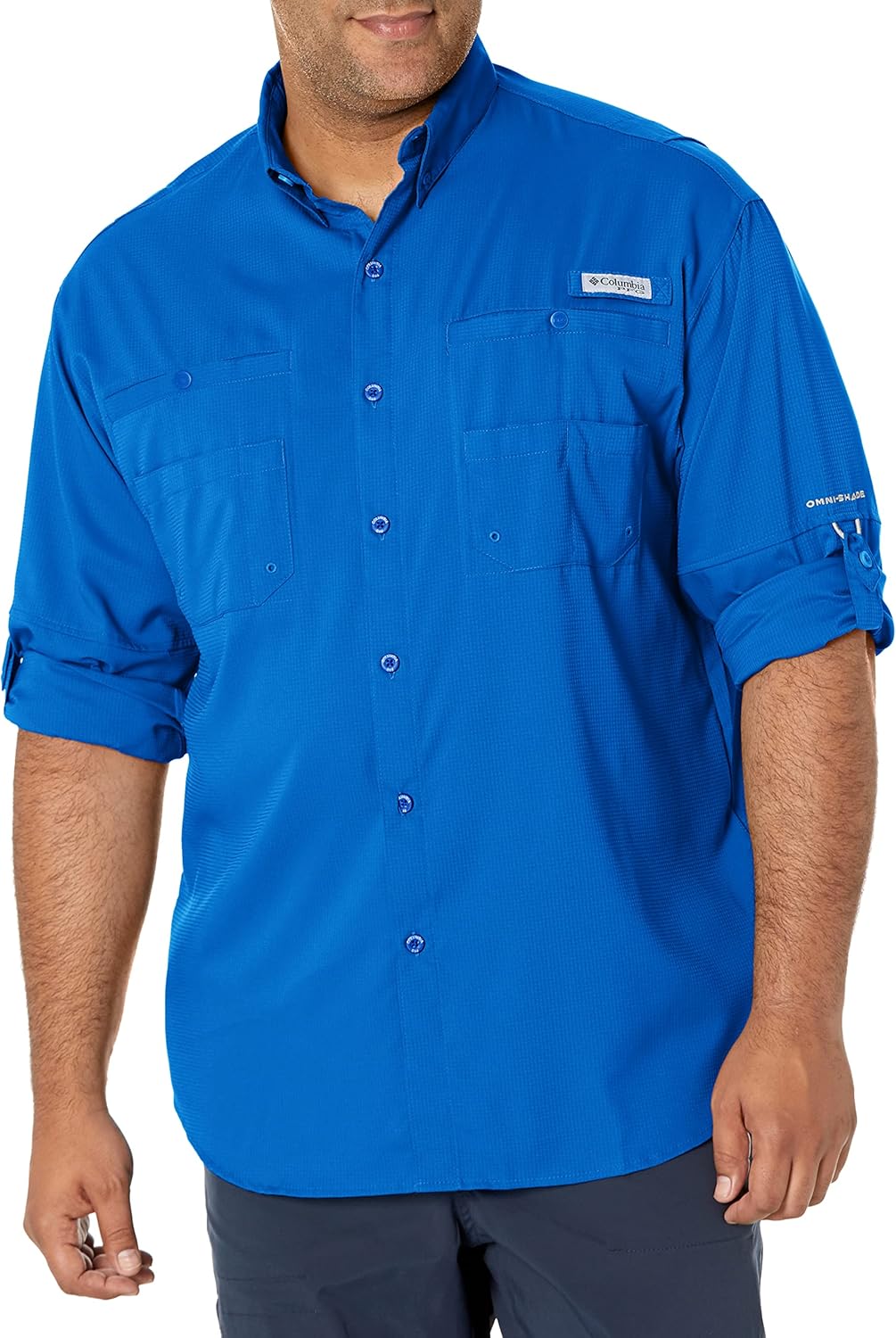 Columbia Mens PFG Tamiami Ii Long Sleeve Shirt for Comfort