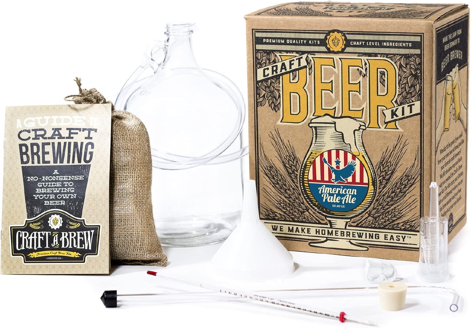 Craft A Brew American Pale Ale Beer Making Kit for Beginners