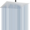 Voolan Oversize Rain Shower Head 16 in Square - Spa Coverage