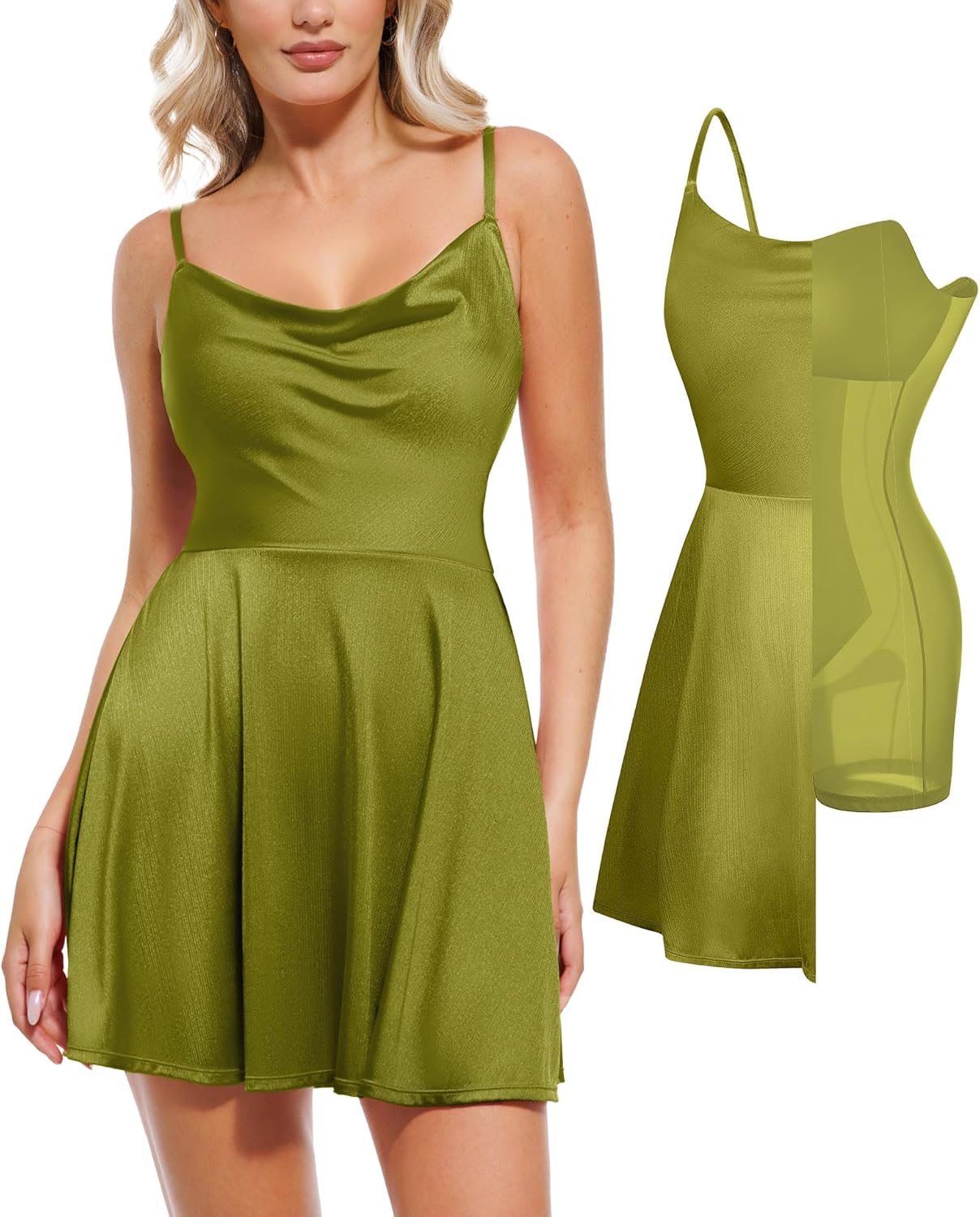 Popilush Mini Corset A-Line Party Dress for Date Night Fun