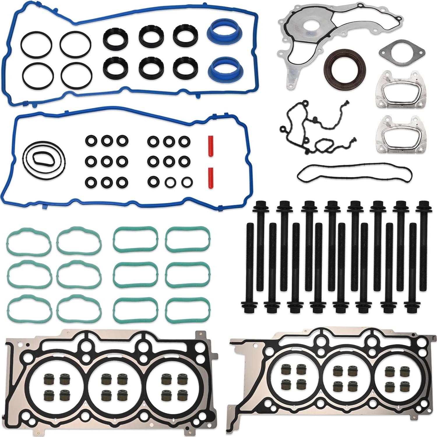 3.6 Head Gasket Set with Bolts for Jeep and Dodge Vehicles