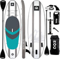 Roc Inflatable Stand Up Paddle Board with Premium Accessories - Stable
