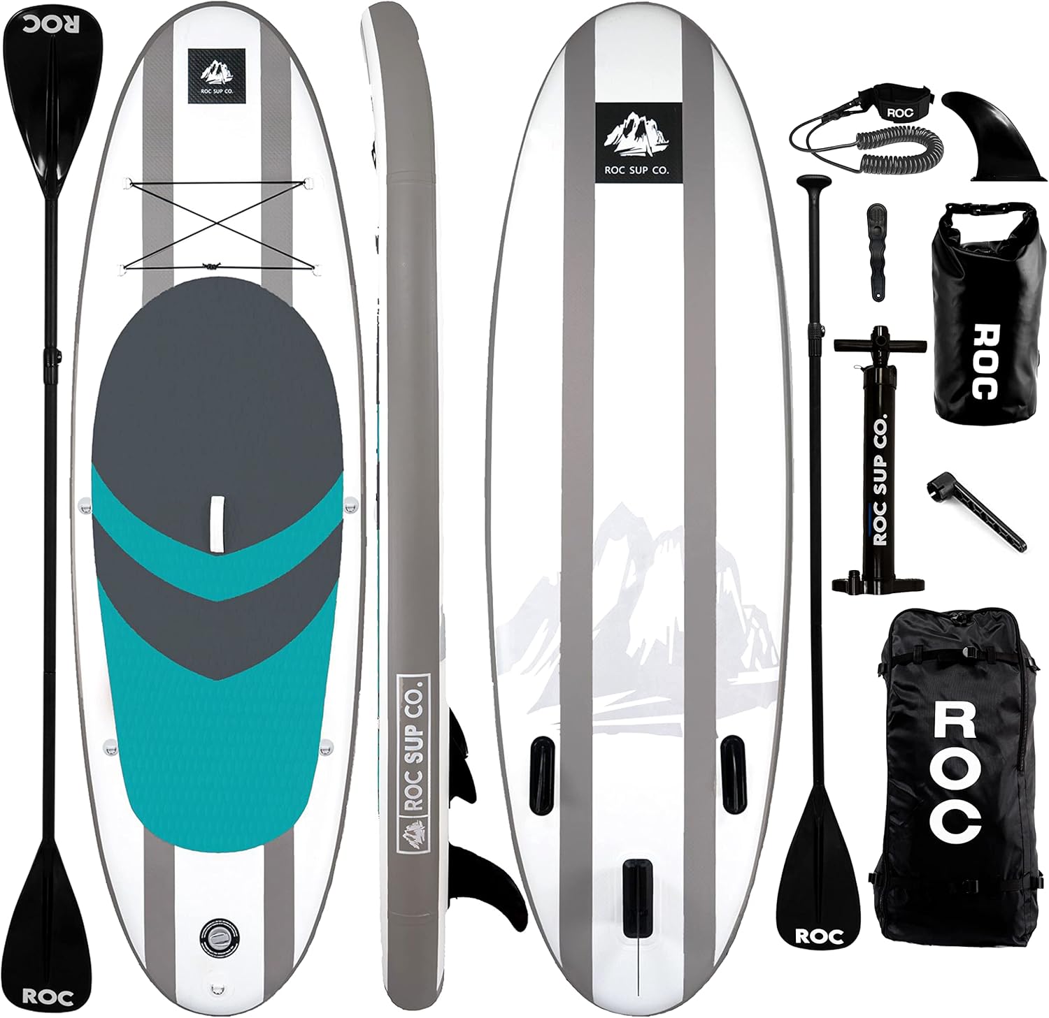 Roc Inflatable Stand Up Paddle Boards for Youth & Adults