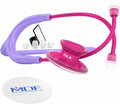 Acoustica Lightweight Stethoscope Pastel Purple Tube - Dual Head