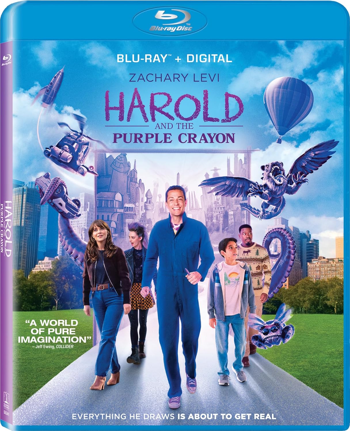 Harold and the Purple Crayon - Blu-ray + Digital Edition Review
