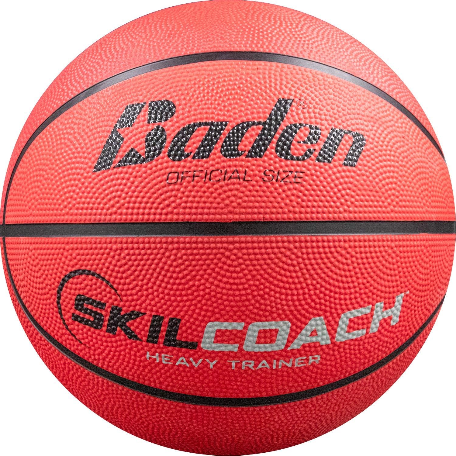 Baden Heavy Trainer Rubber Basketball for Skill Improvement