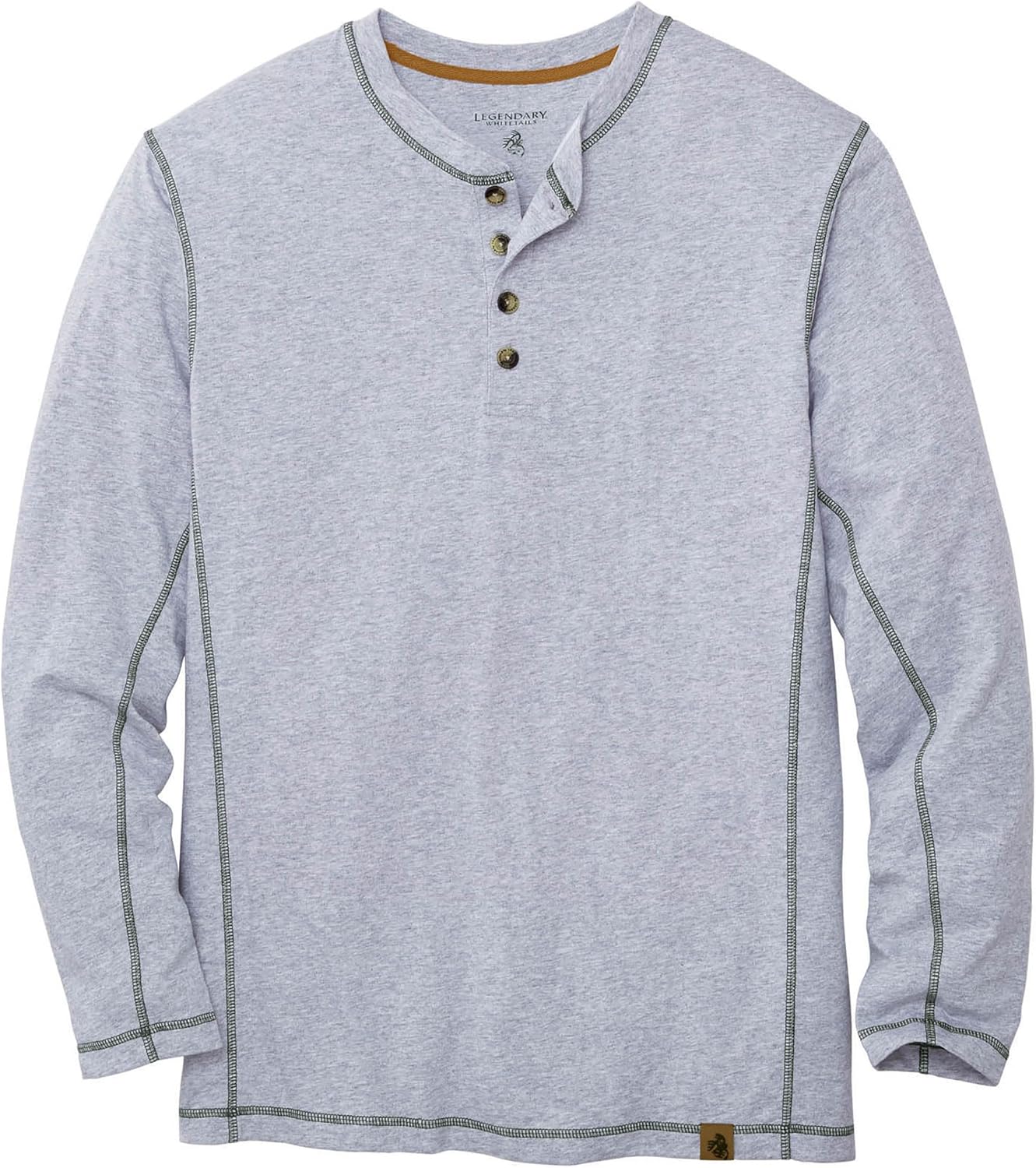 Legendary Whitetails Men's Henley Shirt for Casual Comfort