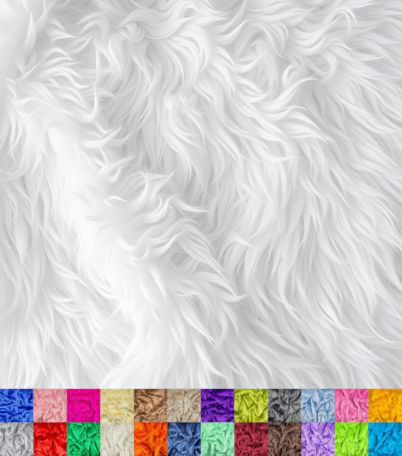 Luxurious Faux Fur Fabric for Sewing and Craft Projects