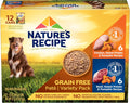 Nature's Recipe Grain Free Chicken and Beef Wet Dog Food Pack