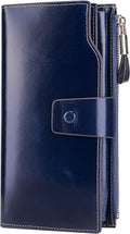 Itslife Womens Wallet RFID Blocking Large Capacity Luxury Leather