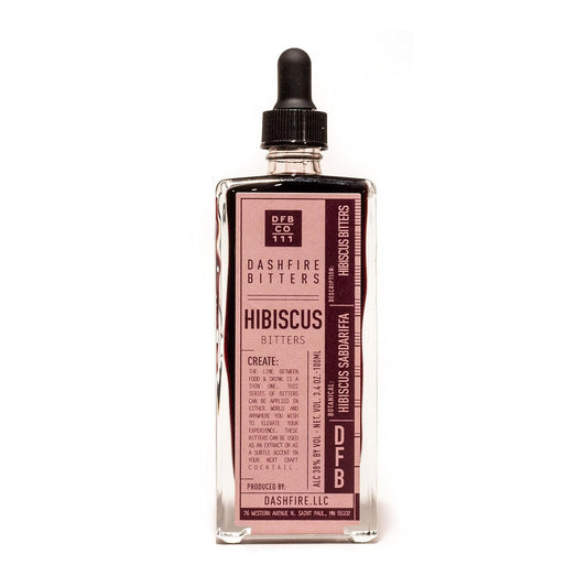 Hibiscus-infused Dashfire Bitters