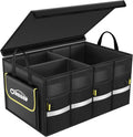 Car Trunk Organizer Collapsible Waterproof Multi Compartments - Tidy