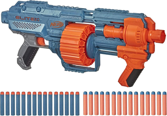 Nerf Elite 2.0 Shockwave RD-15 Dart Blaster for Kids Fun