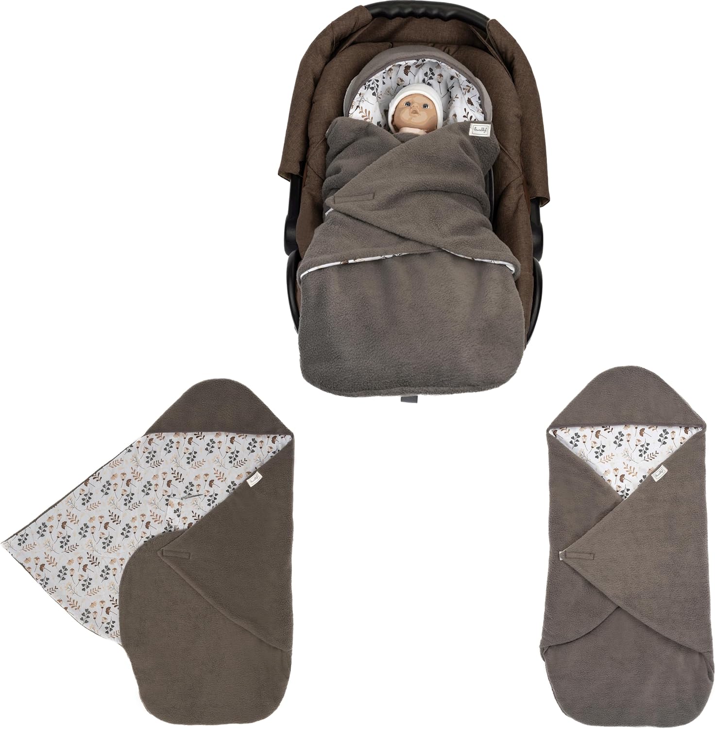 Car Seat Blankets for Babies - Cozy Footmuff for Infants