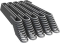 Vodaland Rebar Stakes J Hook Extra Heavy Duty 1/4 in Coated Steel
