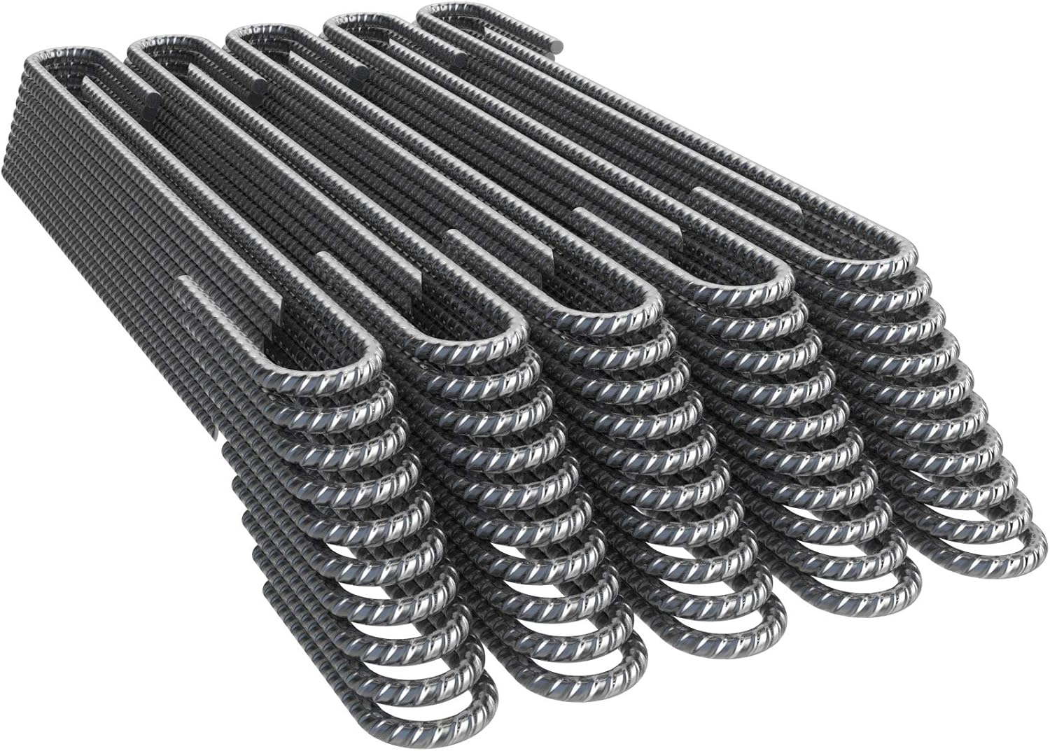 Vodaland Rebar Stakes J Hook Heavy Duty Ground Anchors for All Uses