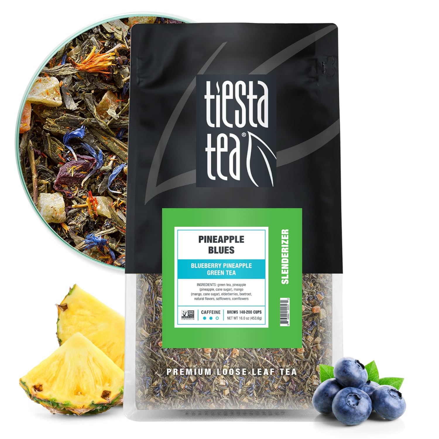Tiesta Tea Pineapple Blues - Premium Blueberry Pineapple Blend