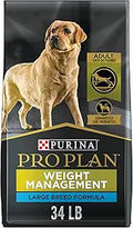Purina Pro Plan Large Breed Weight Management Dog Food - 34 lb Bag