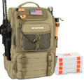 KarryAll Fishing Tackle Backpack with Rod Holder - Durable 40L Pack