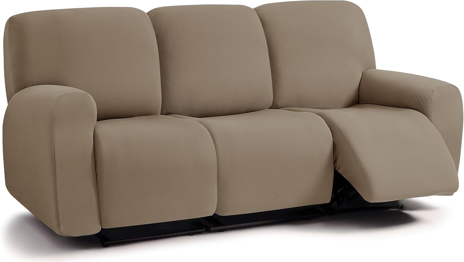 ULTICOR Jacquard 8-Piece Recliner Sofa Covers for Comfort