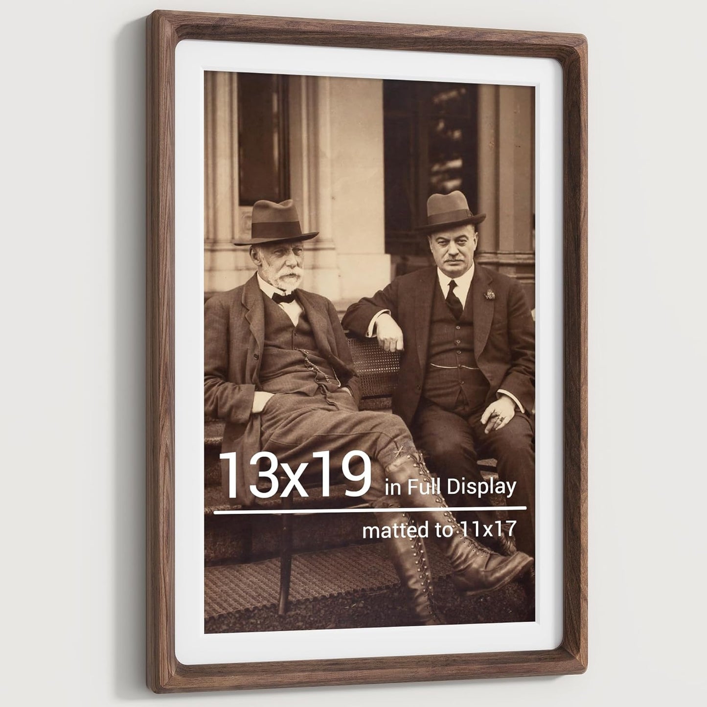Heimlove 13x19 Picture Frames in Natural Walnut for Display
