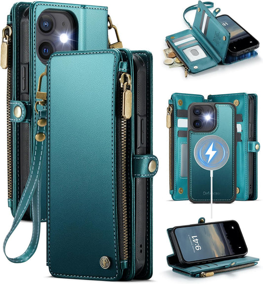 Defencase iPhone 11 Magnetic Wallet Case with RFID Blocking