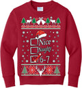 ugly christmas sweater crewneck sweatshirt - fun kids holiday crew