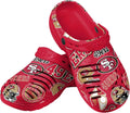 FOCO NFL Team Logo Garden Water Sandals - Durable Fan Clogs